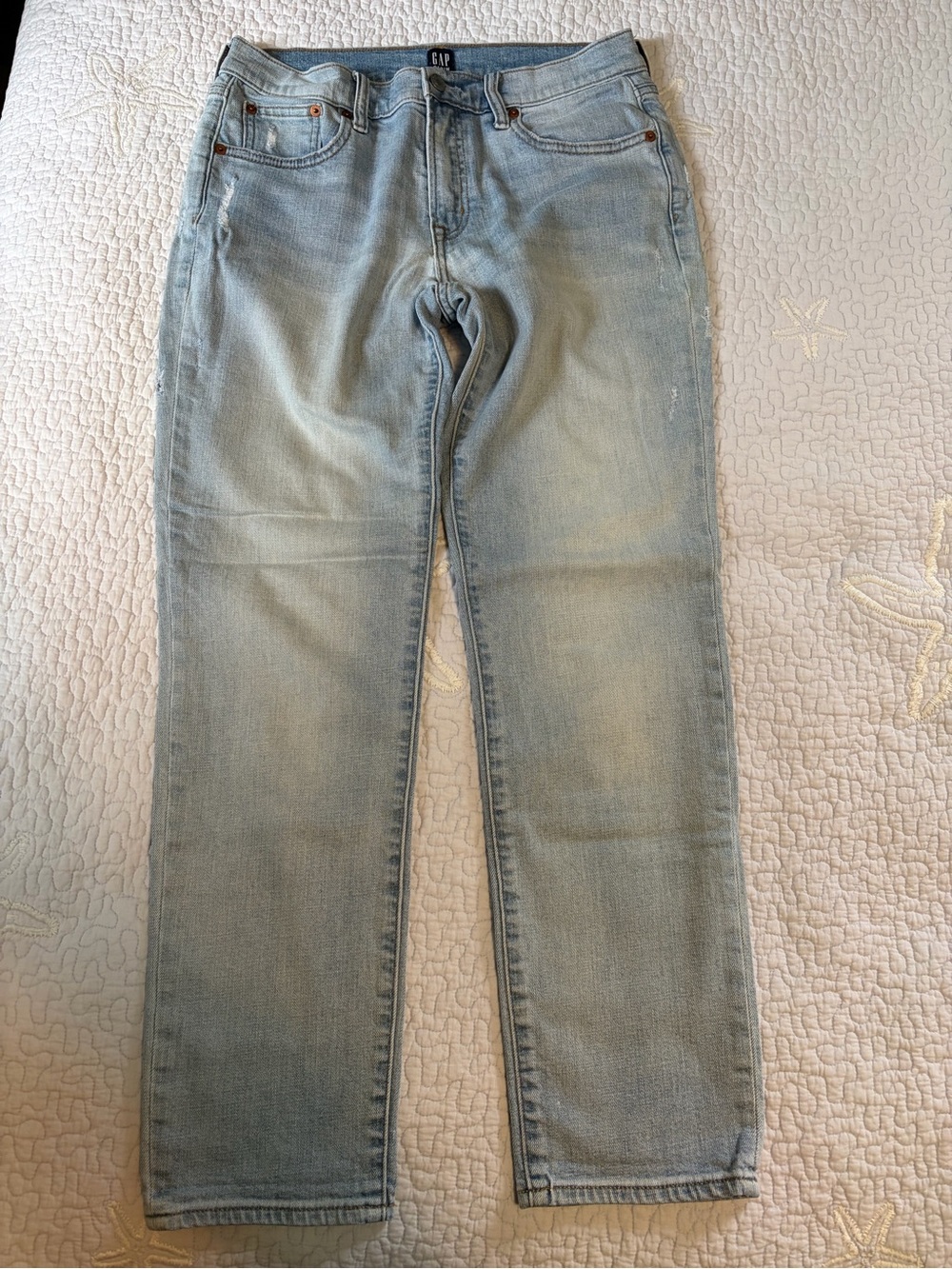GAP Light Wash Best Girlfriend Jeans